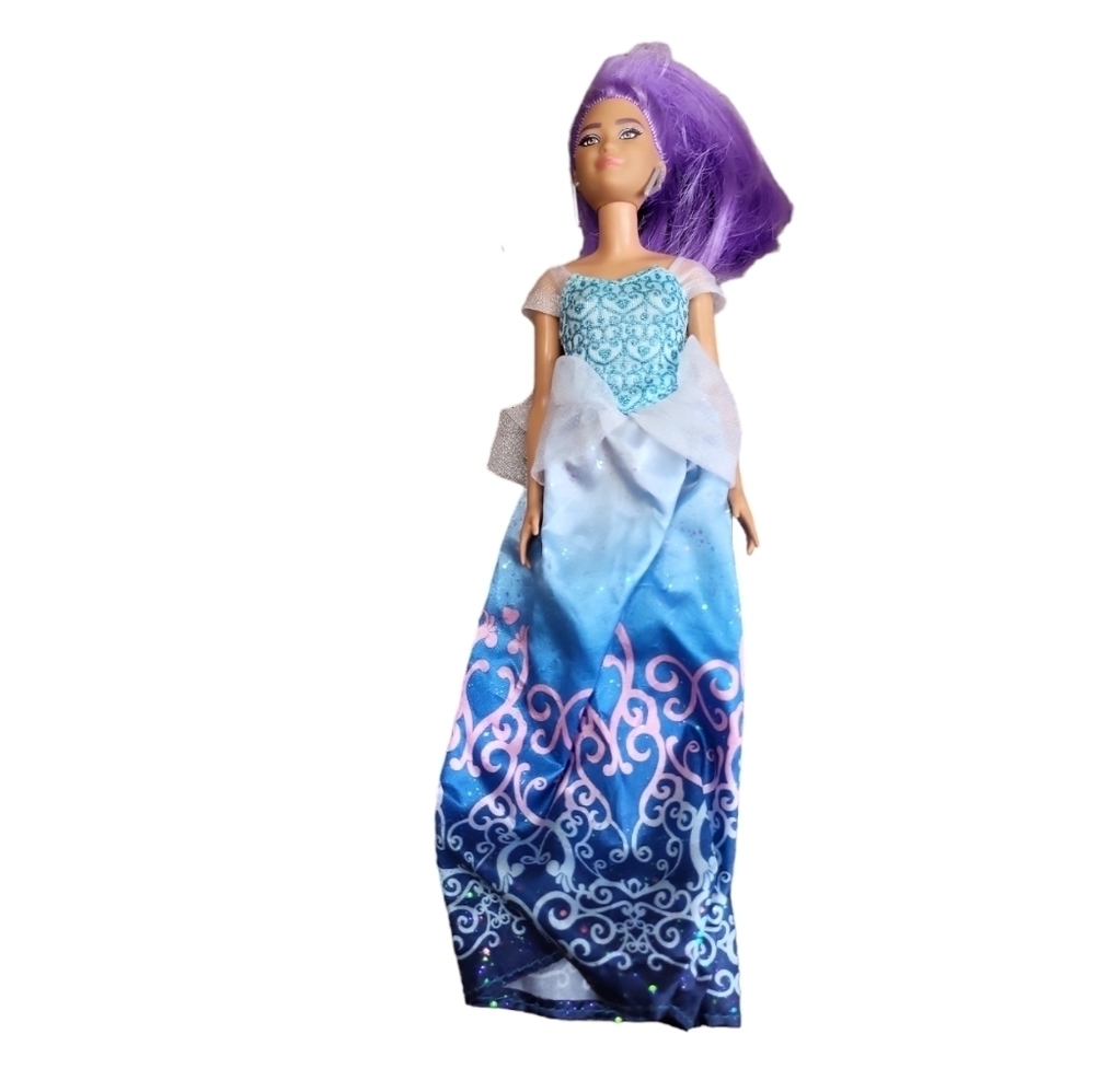 2015 Hasbro Disney Princess Cinderella Royal Shimmer 12" Doll With Blue Dress